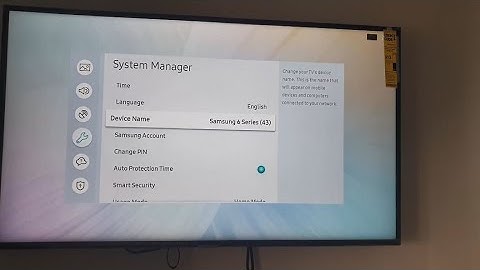 How to Change Device Name on Samsung Smart TV