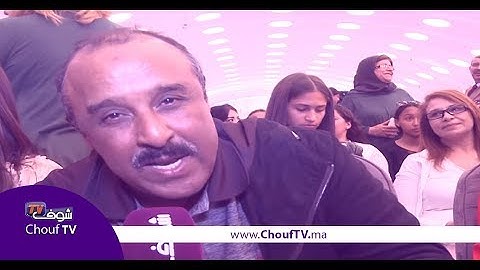 تـــصريح مؤثر للفنان سعيد الناصري لحظة تكريمه بمعرض ''موروكو بيوتي إكسبو'' بالدارالبيضاء...
