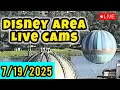🔴LIVE Walt Disney World Area Cameras! Views + Music + Chat! | Work Study Relax with Disney Vibes!