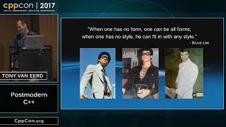 CppCon 2017 Postmodern C++