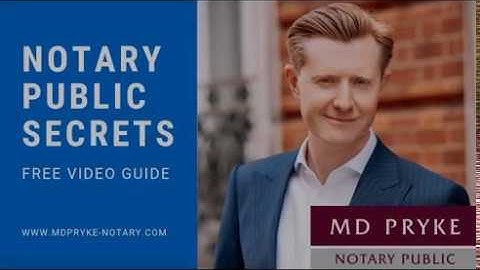Pay too much or watch this free video on Notary Fee Tips