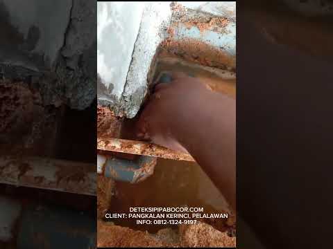 Gak perlu MAHAL beli Alat Deteksi Kebocoran Pipa, hubungi jasa profesional, MASALAH TUNTAS 💯