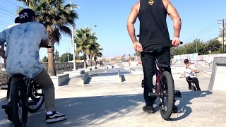WHO RODE THE SKATEPARK BETTER? screenshot 2