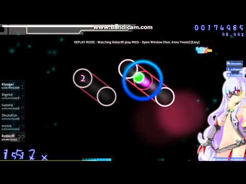 「Osu!」 MitiS - Open Window 「Easy」 「DT, HR, HD」