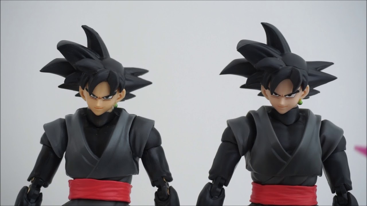 Review da Custon da figura do Goku Black ssj 3 ( Bootleg) Coleção