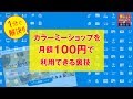 【裏技】カラーミーショップを月額100円の激安で使える方法