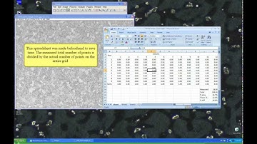 Point Counting Method Tutorial Script