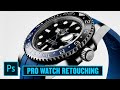 How to Retouch a Luxury Rolex Watch - Photoshop Speed Edit - 3,5h in 35min