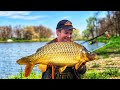 Ловля карпа! Carpfishing. Рыбалка на коротких сессиях .