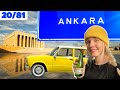 This is ankara  a road trip with my old car 