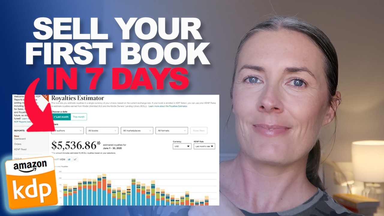 How To Sell Your First Book On Amazon KDP In 7 Days (Not As Hard As You ...