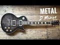 Wild Melodic Metal | Guitar Backing Track Jam in Dm