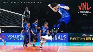 Best Volleyball Long Rally | Men's VNL 2019