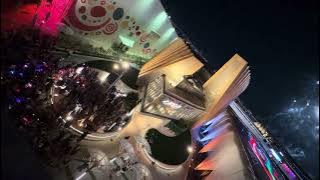 万博 インドネシアパビリオン グランドフィナーレ ヘビーローテーション〜ヨヤクナシデ〜アリガトー 花火