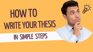 How to write a thesis? Dissertation writing || Thesis writing steps || Masters, Phd writing tips