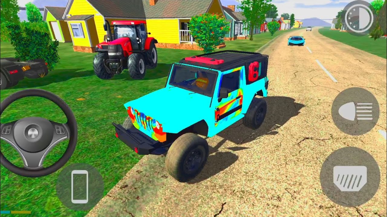 🎯 Modified Thar Village Drive Experience | Indian Bike Driving 3D | Real Desi Roads 🔥