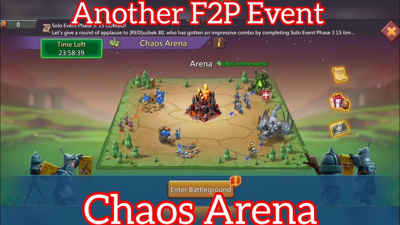 New Upcoming Event Chaos Arena || Lords Mobile - YouTube