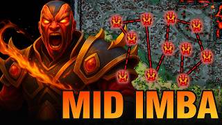 EMBER SPIRIT MID CONTROLS THE ENTIRE MAP | INSANE 7.41c Gameplay