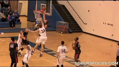 One-handed Zach Hodskins is the most amazing basketball player you'll ever see!