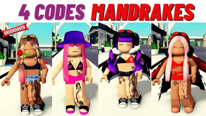 ideias de skin mandrake feminina roblox｜Pesquisa do TikTok