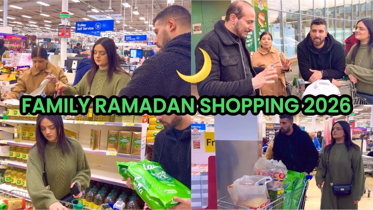 RAMADAN MUBARAK 2026🌙 || FAMILY RAMADAN SHOPPING HAUL 🤩