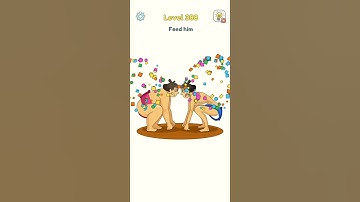 🧠DOP 3 : Draw One Part All Level: 388 Gameplay Solution 🚀🚀 #shorts #youtube