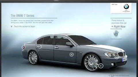 BMW Interactive Wall Prototype