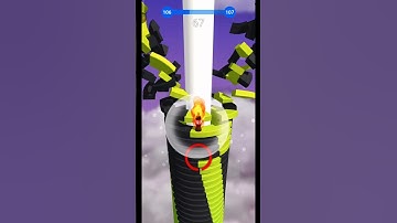 STACK BALL 🏀 3D GAMEPLAY 💪 LEVEL 106 | 😀😃😄😁😆😅😂🤣😭💯#shorts