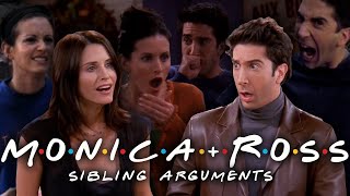 The Ones Where Monica \& Ross Fight | Friends