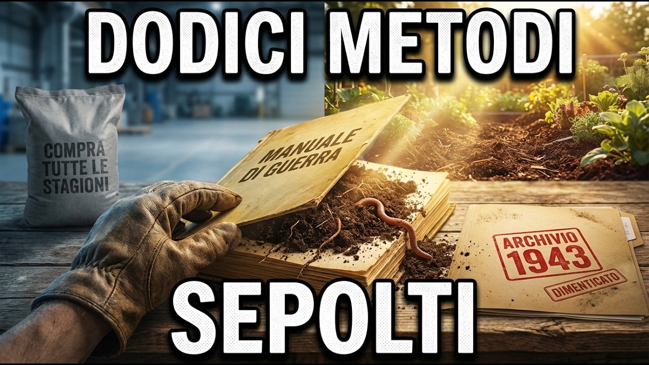 “Suolo proibito”: il manuale dimenticato che rende inutile il sacco di concime
