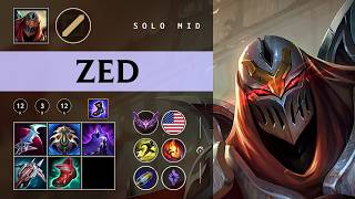 Zed Mid vs Anivia - NA Master Patch 26.06