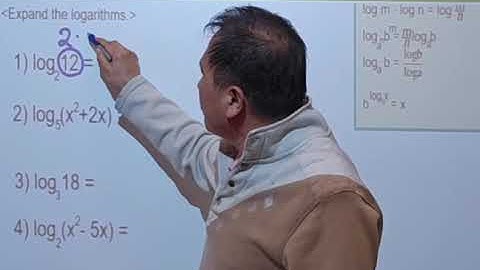 Algebra2. 7.4 Properties of Logarithms(Product, Quotient, Power, Inverse, Change of Base)