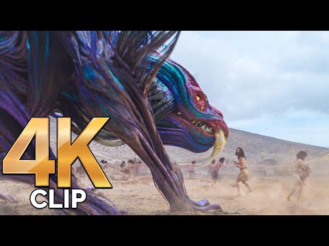 Eternals Vs Deviants - Fight Scene | ETERNALS (2021) Movie CLIP 4K