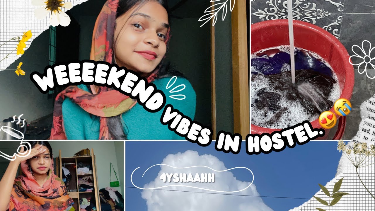 Weekend vibes in hostel ❤️🥳(😭) [hostel life,reva university,Bangalore,pg]