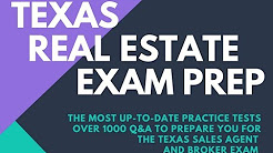 Tx Real estate exam prep - YouTube