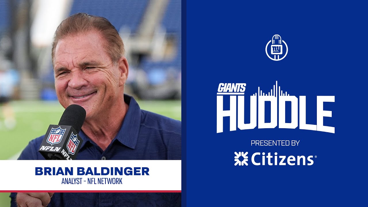 NFL Network’s Brian Baldinger on the Giants Offense | Giants Huddle | New York Giants
