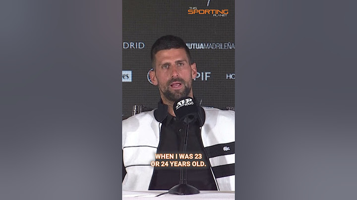 'Alcaraz is NOT NORMAL!' 🇪🇸 | Novak Djokovic 🎾