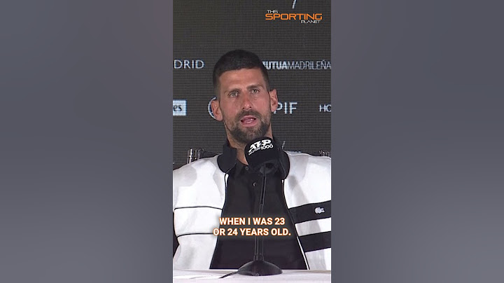 'Alcaraz is NOT NORMAL!' 🇪🇸 | Novak Djokovic 🎾