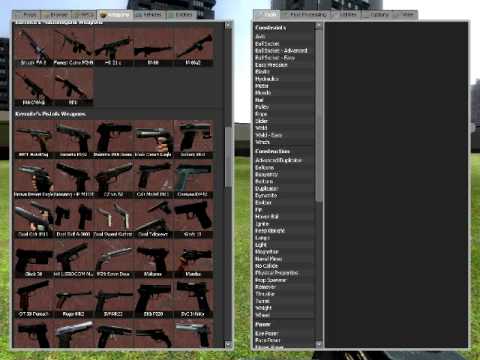 Garry's mod bullet shell/casing error