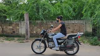 A Pretty Girl 🔥 दिव्या on BIKE 🔥|| अभ्यास जारी है ||