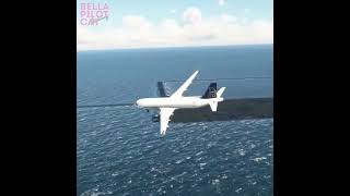 Attempting the World's Most Dangerous Water Landing #FlightSimulator #Aviation #Challenge