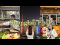 VLOG 상해여행 EP.3 동방명주&amp;예원 야경! 흐린 날 디즈니가면 좋은 점, 맛집은 덤(장씨네 게살국수, 주광옥 훠궈, 점도덕, 제시레스토랑)
