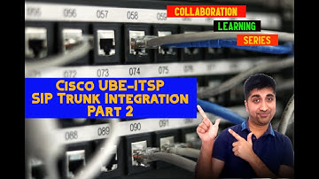 SIP Trunk Deployment - Part 2 Configuring CUCM Enterprise SIP Trunk.