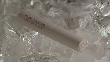 Brow Freeze Gel = Frozen in Perfection ❄️ The Ultimate Hold You Need!