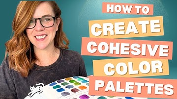 How to create cohesive color palettes in watercolor