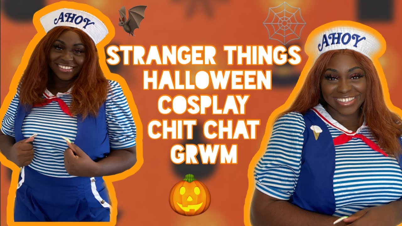 STRANGER THINGS HALLOWEEN COSPLAY | CHIT CHAT | GRWM - YouTube