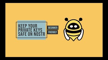Keep Your Nostr Private Keys Safe | Alby Wallet