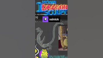 Sculpt Dragons in 1hr using Blender | #xsinick #Twitch | twitch.tv/xsinick | xsinick on #Twitch