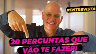 20 Perguntas MAIS FEITAS Na ENTREVISTA de EMPREGO I DICAS DE RESPOSTAS!