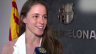 Ona Batlle's Interview After Signing For Barcelona Fc